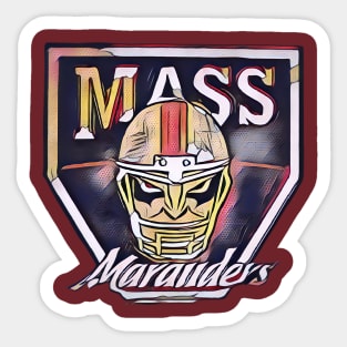 Massachusetts Marauders Football Sticker